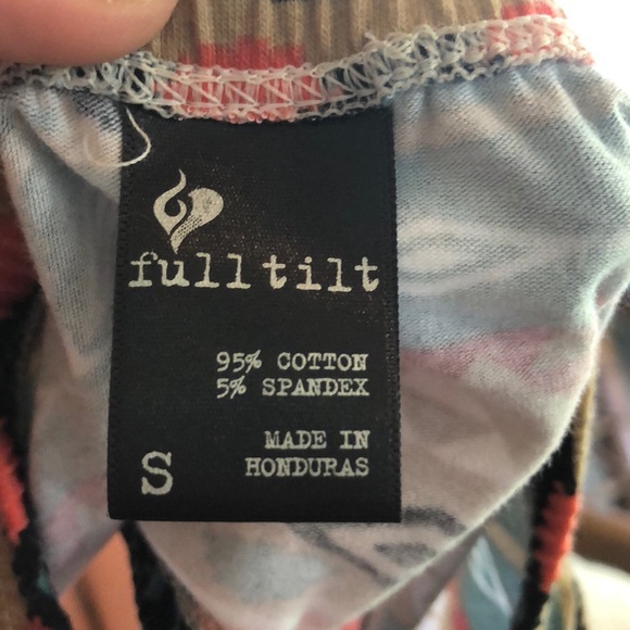 FULLTILT Arrow Patterned Bandeau S - Picture 7 of 7